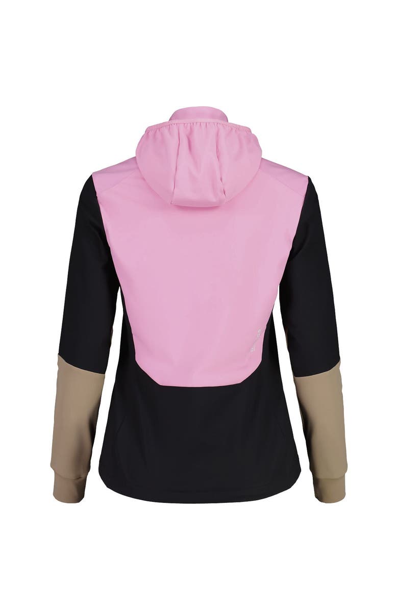 Maloja Nesham Nordic Hybrid Softshell Jacket - Women's, Alternate, color, Deep Black Multi