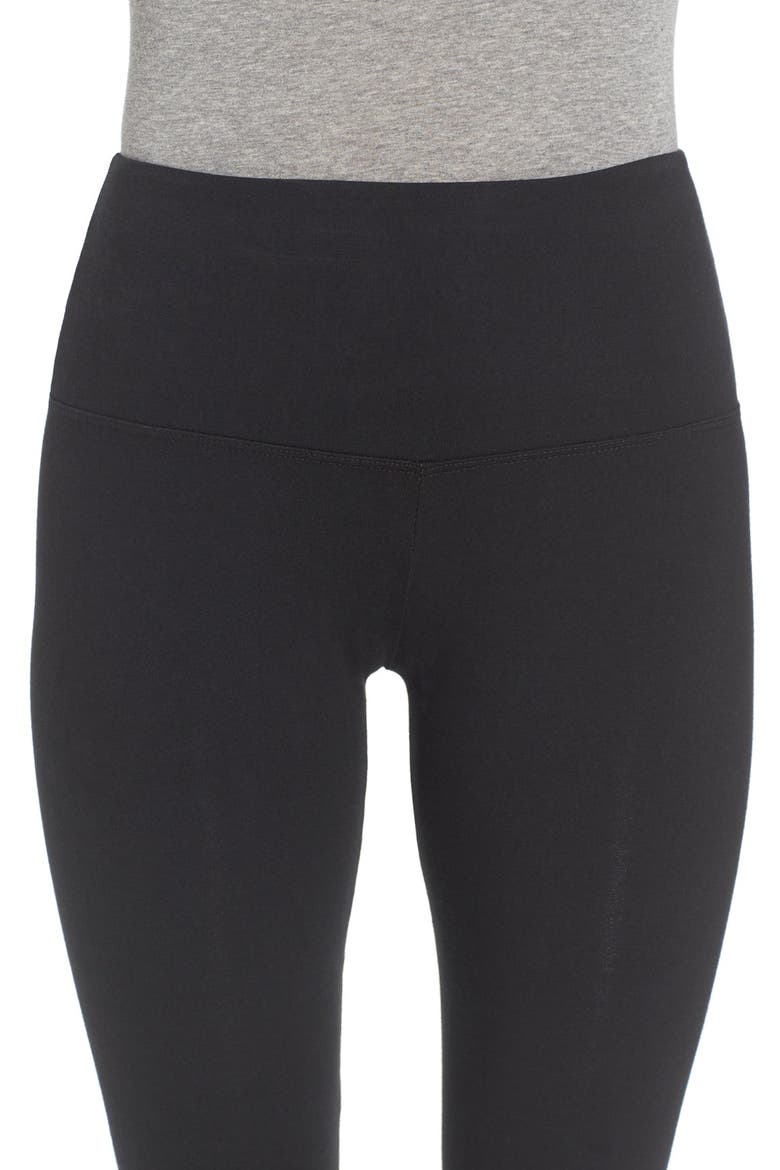 Lyssé Control Top High Waist Leggings, Alternate, color, BLACK