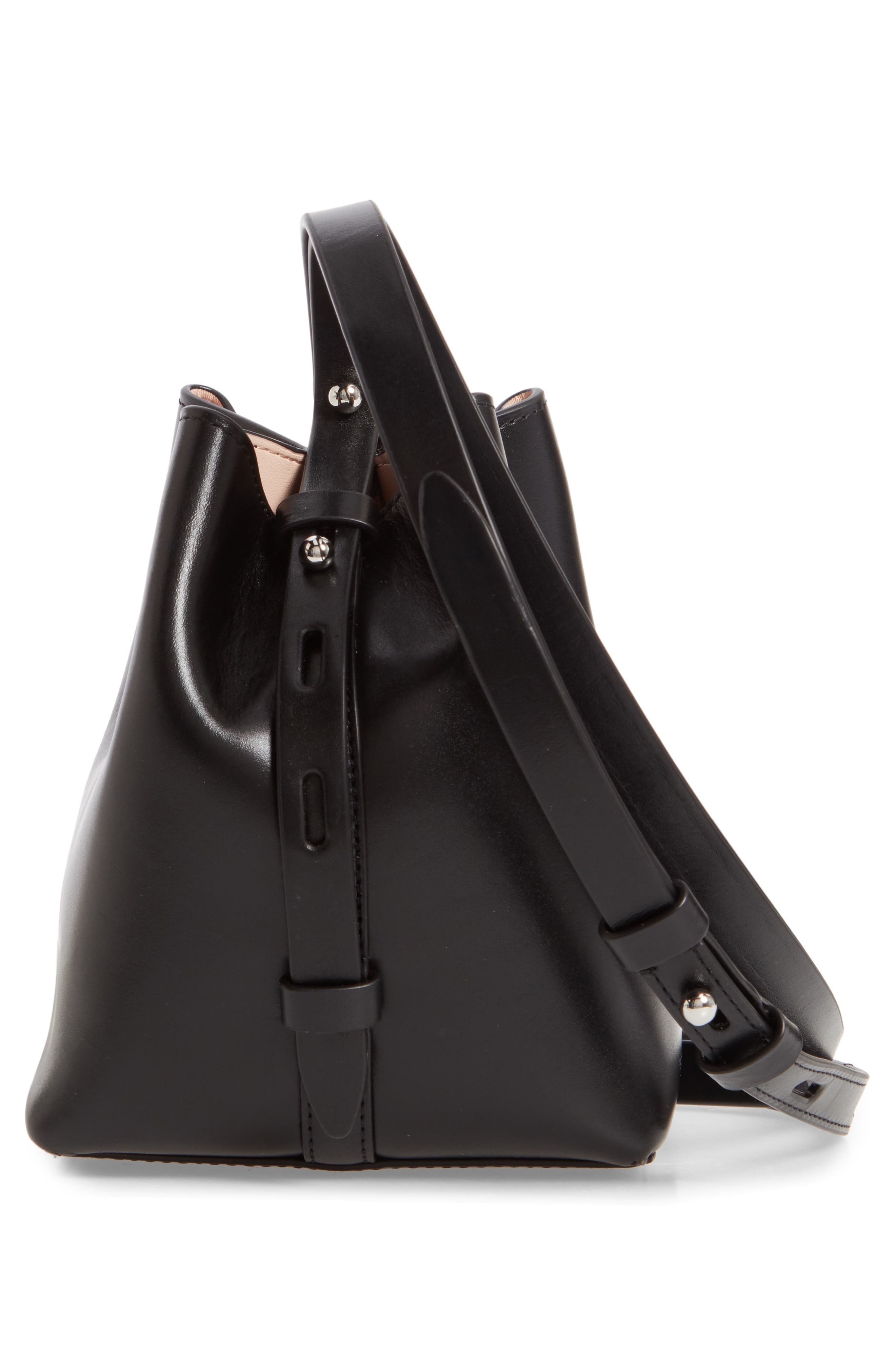 Rebecca Minkoff Mini Kate Leather Bucket Bag, Alternate, color, 