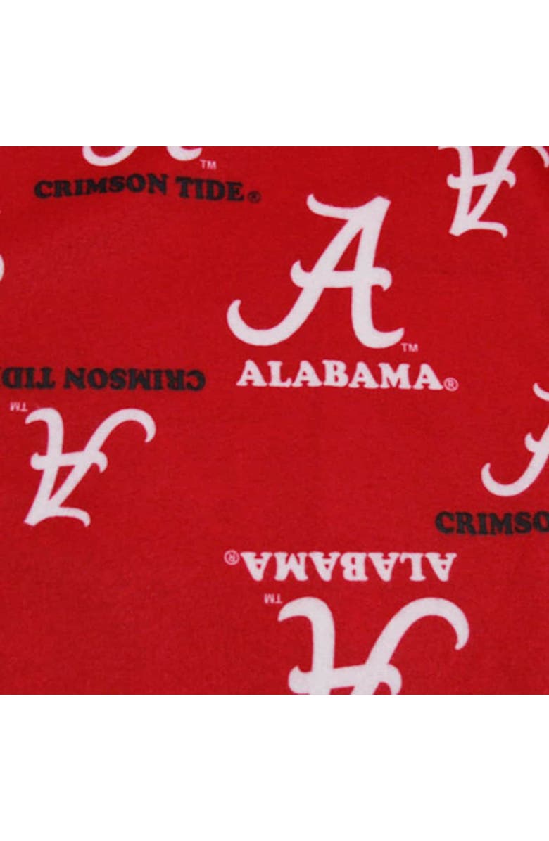 GENUINE STUFF Alabama Crimson Tide Youth Crimson Team Logo Flannel Pajama Pants, Alternate, color, 