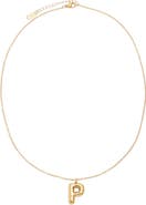 Petit Moments Bubble Initial Necklace