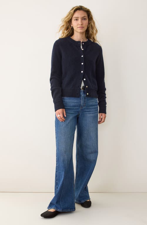 Marine Layer Sausalito Cardigan In Blue