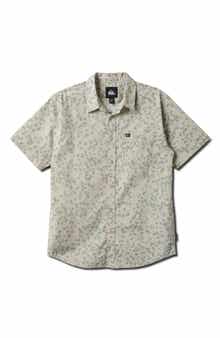 Quiksilver Cosmic Fields Classic Short Sleeve Button-Up Shirt