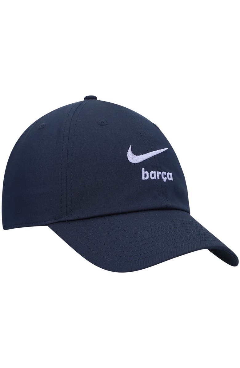 Nike Men's Nike Blue Barcelona Heritage86 Performance Adjustable Hat, Alternate, color, 
