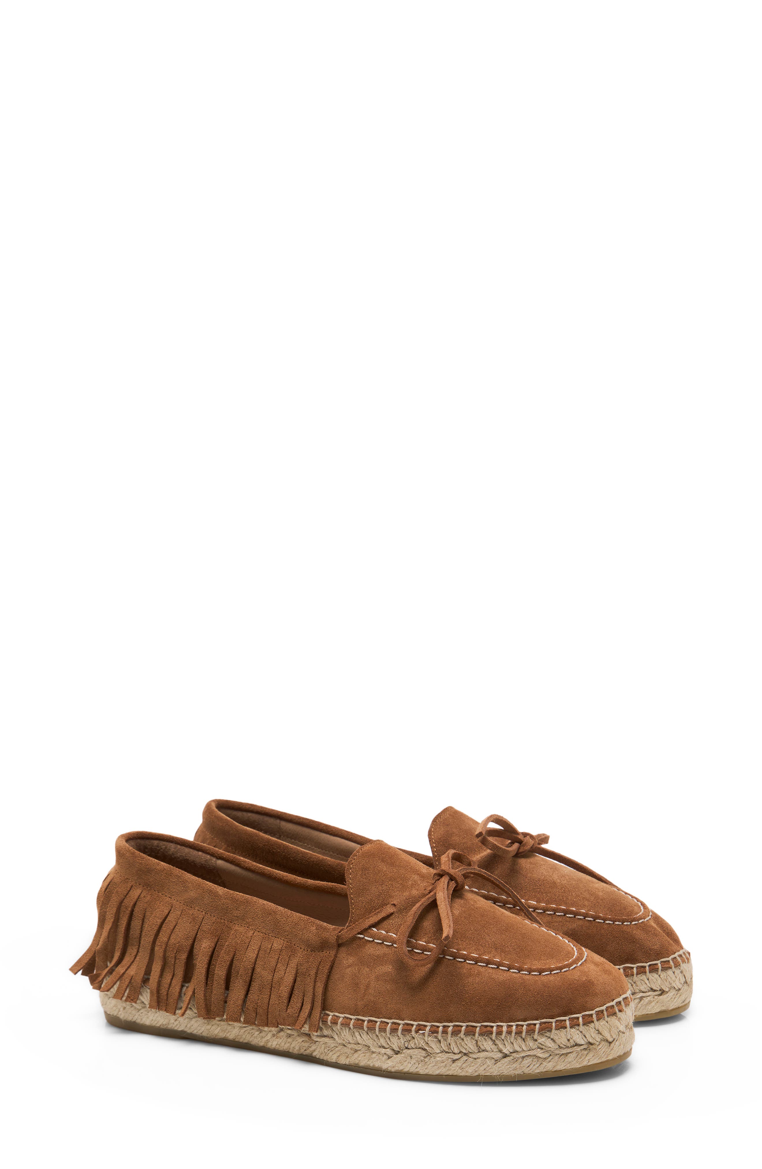 Free People Faraway Fringe Espadrille, Alternate, color, 