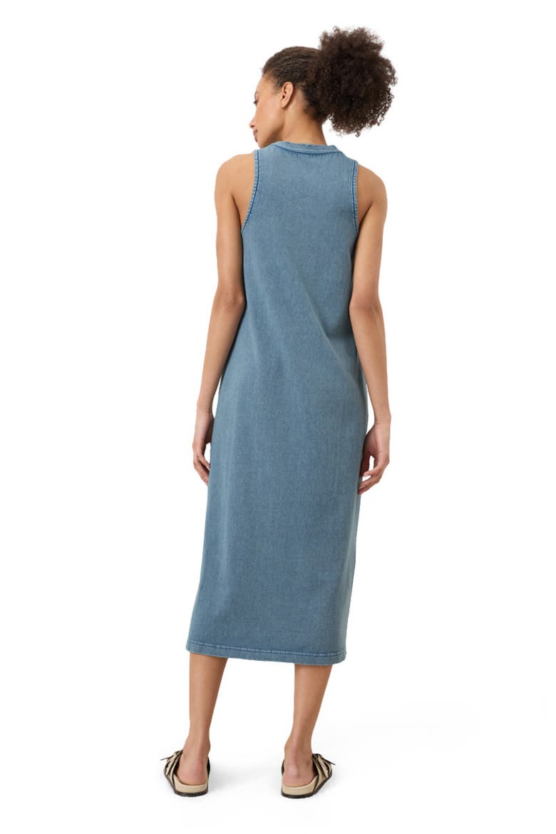 Organic Cotton Weekends Tank Dress, Alternate, color, Washed Wedgewood Blue