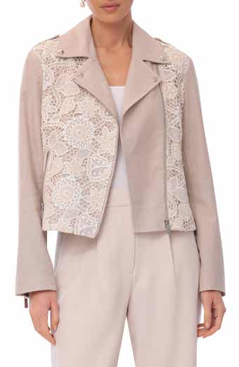 Bagatelle Mixed Media Moto Jacket