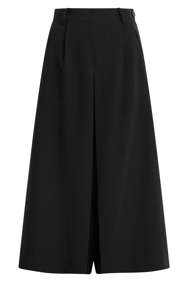 The Nicole Culottes, Alternate, color, BLACK