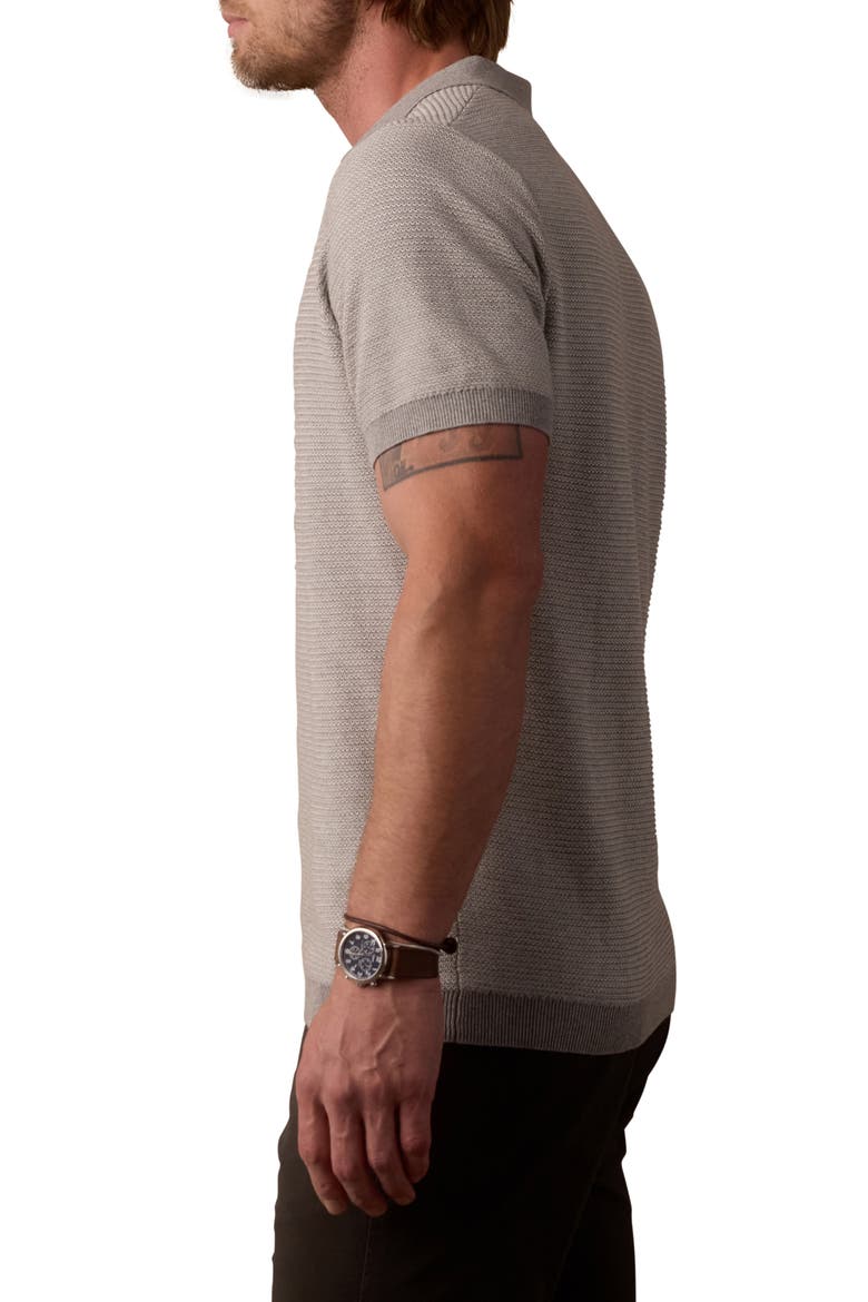 Robles Bird's Eye Polo, Alternate, color, LIGHT GREY
