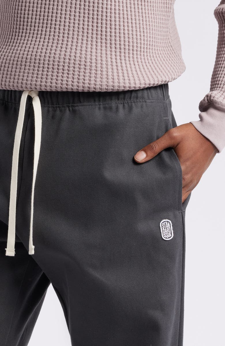 STANDARD ISSUE Cotton Oxford Cloth Drawstring Slacker Pants, Alternate, color, 