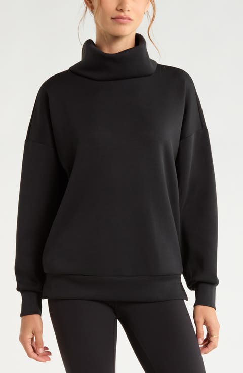 Cozy Luxe Funnel Neck Sweatshirt