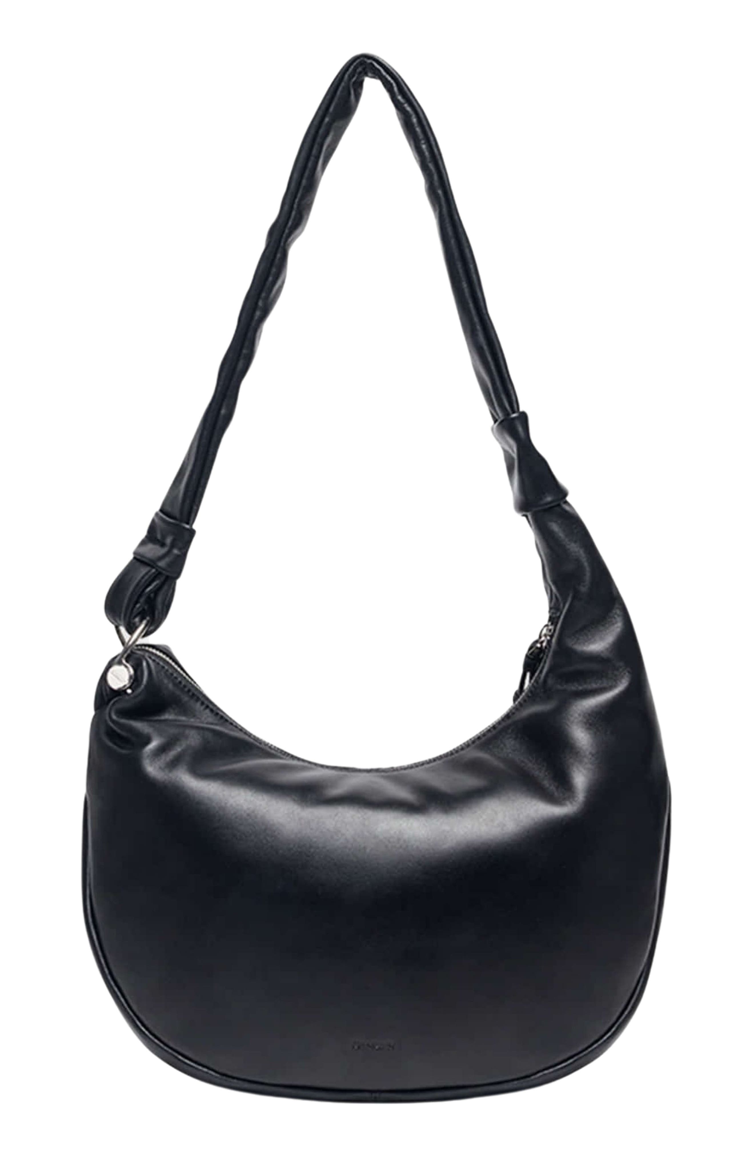 Oryany Becca Leather Shoulder Bag, Alternate, color, Black