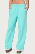 EDIKTED Only Logo Wide Leg Sweatpants