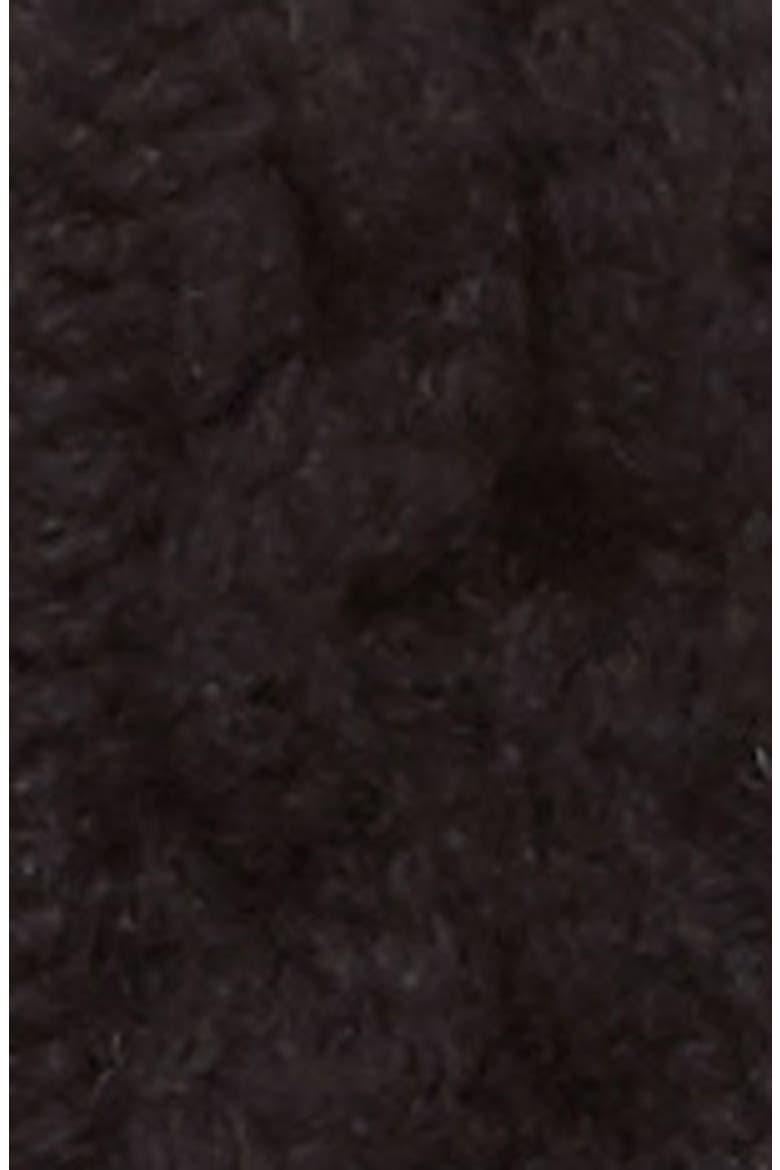 'Upstate' Wool Dickey, Alternate, color, BLACK