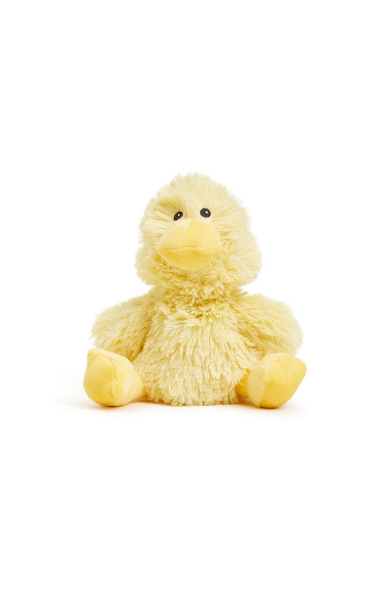 Warmies Duck Junior Plush Toy, Alternate, color, Medium Yellow