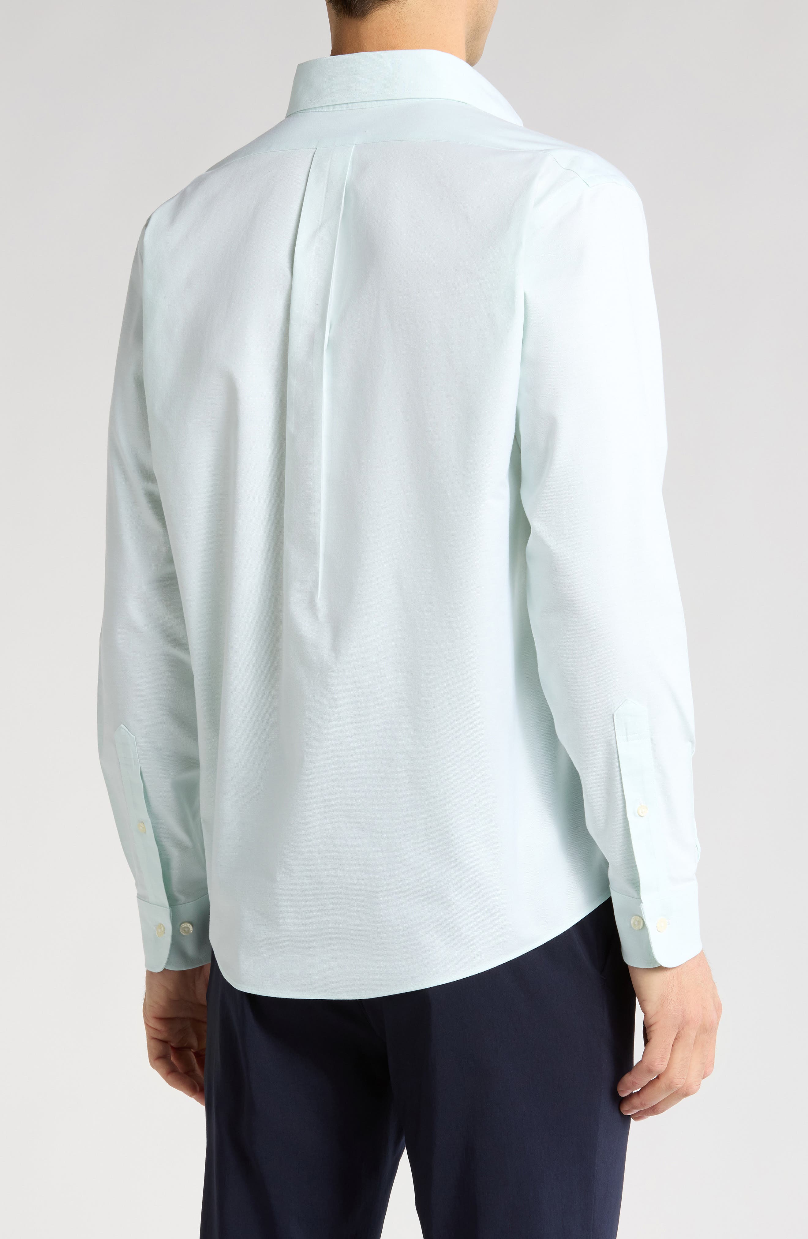 Regular Fit Stretch Cotton Button-Down Shirt - image 2