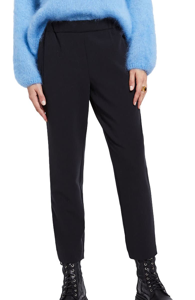 ottod'Ame Anlke Lenght Trousers, Main, color, Black