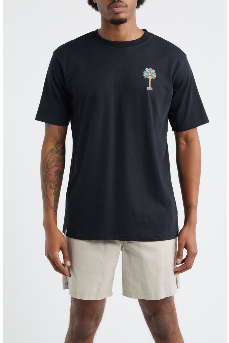 Mesopotamia Graphic T-Shirt, Main, color, BLACK