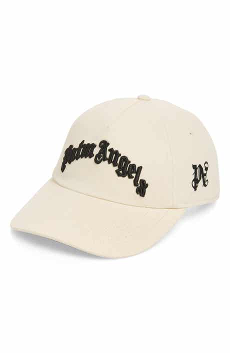 Palm Angels Logo Embroidered Baseball Cap