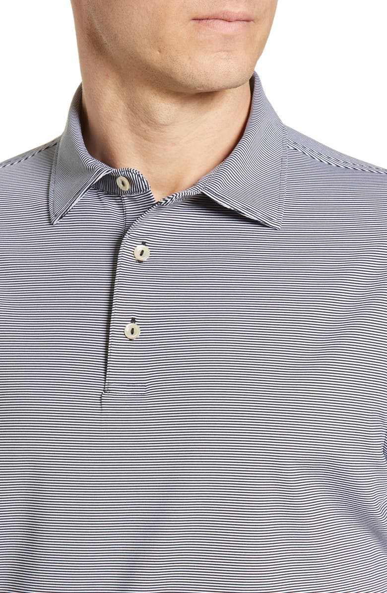 Peter Millar Jubilee Stripe Performance Golf Polo, Alternate, color, 