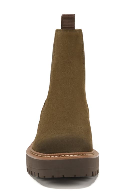Sam Edelman Laguna Waterproof Lug Sole Chelsea Boot In Green