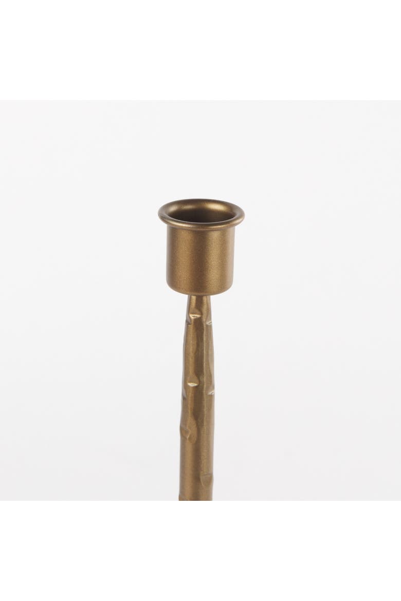 Porter Iron Candle Holder, Alternate, color, Gold