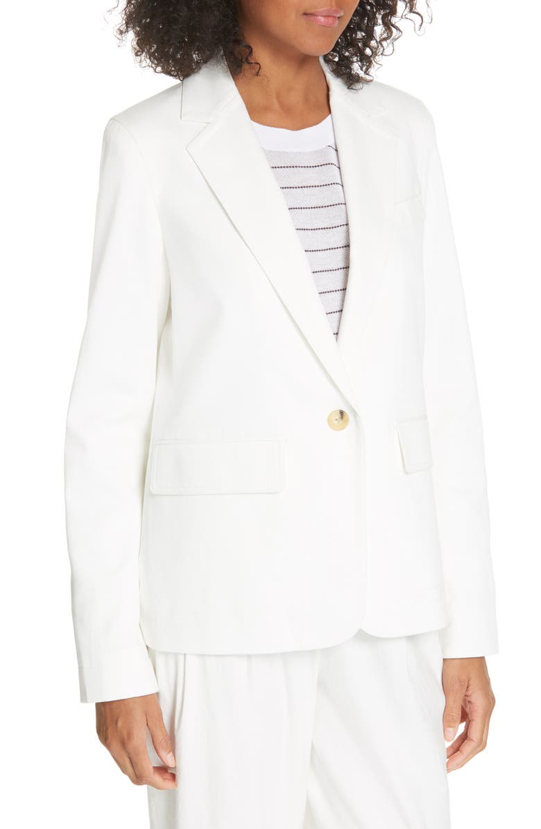 Vince Cotton & Linen Blend Jacket, Alternate, color,