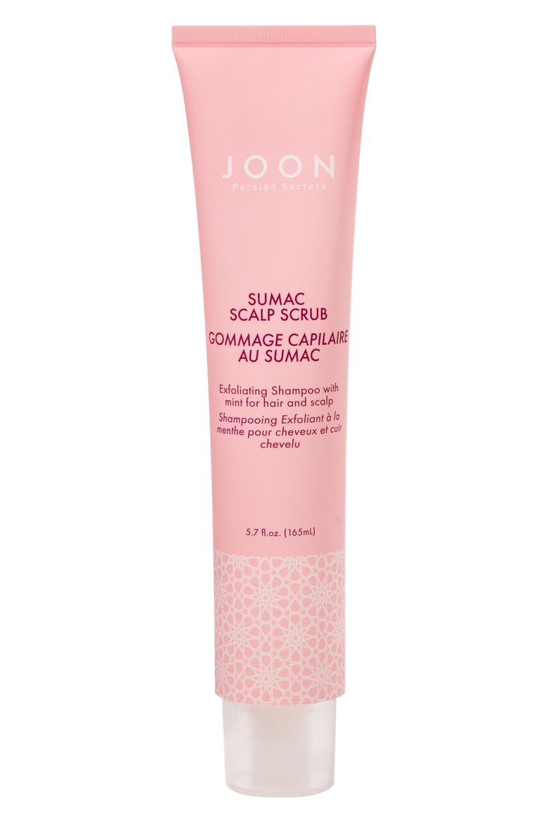 Sumac Scalp Scrub & Exfoliating Shampoo, Main, color, PINK