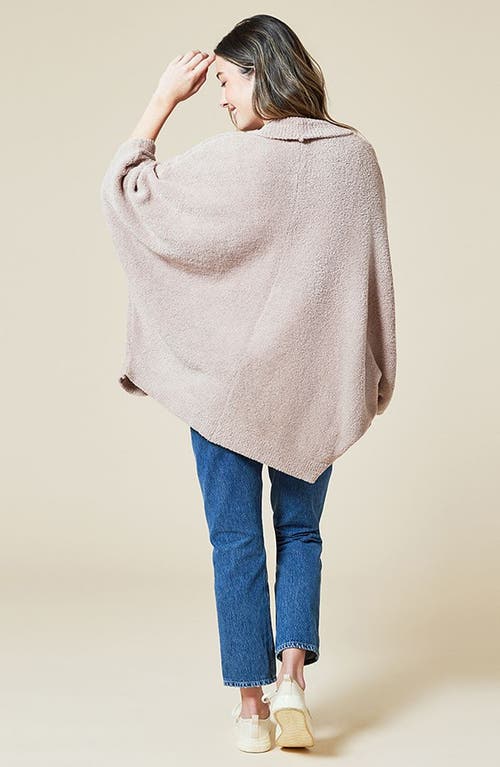 Softies Solid Marshmallow Shawl In Coco