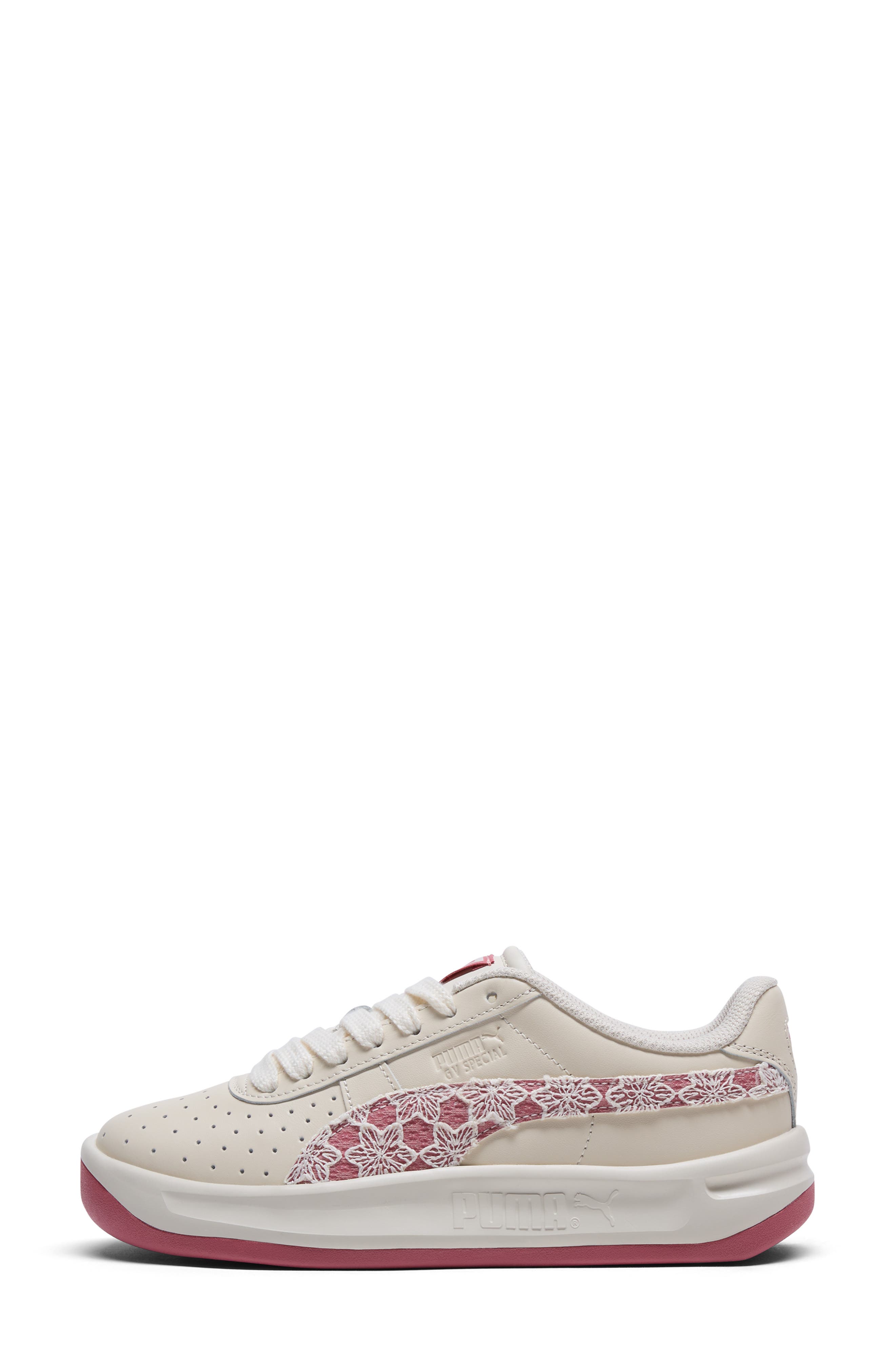 PUMA GV Special Bloom Sneaker, Alternate, color, Alpine Snow/ Heartfelt