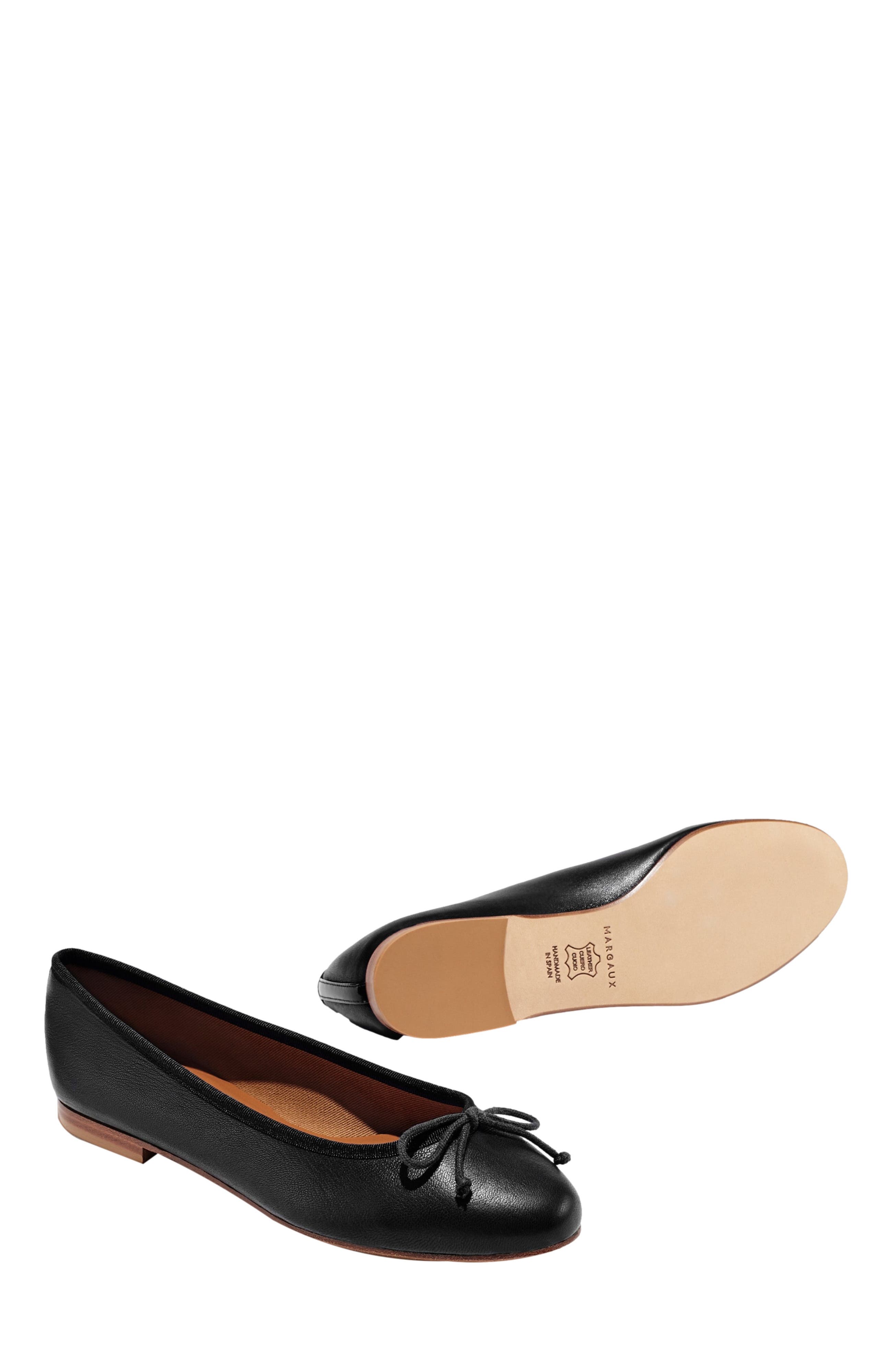 MARGAUX The Demi Flat, Alternate, color, Black Nappa
