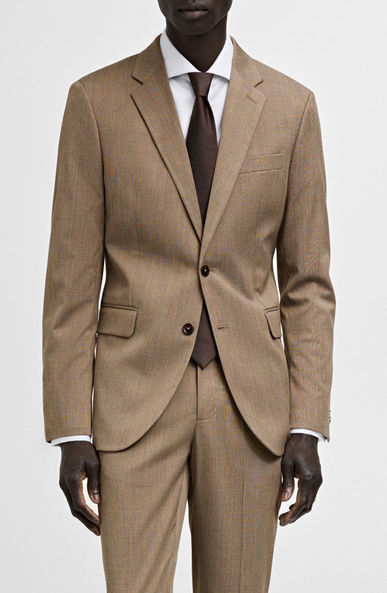 MANGO Milan Slim Fit Stretch Sport Coat, Main, color, 