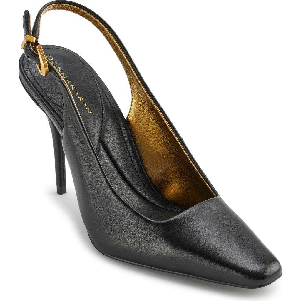 Donna Karan Sadrina Ii Slingback Pump In Black