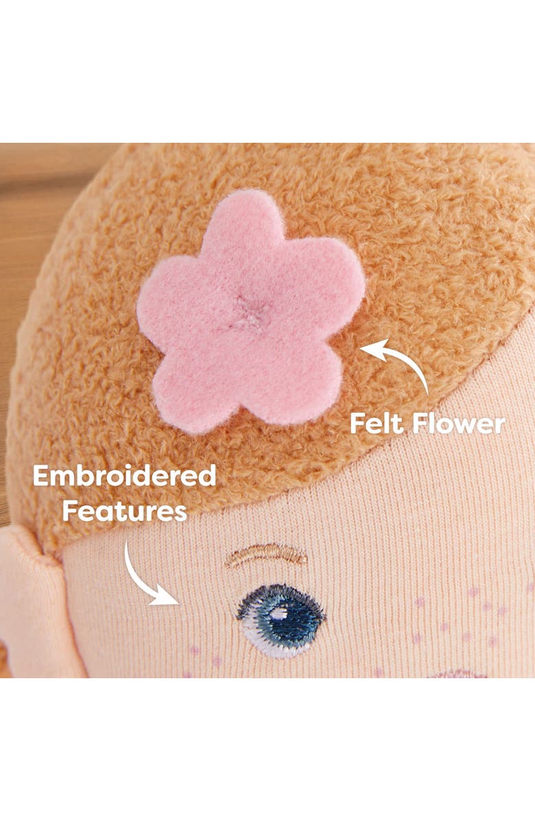 HABA Snug Up Lauren - 10" Machine Washable Soft Doll, Alternate, color, Multi