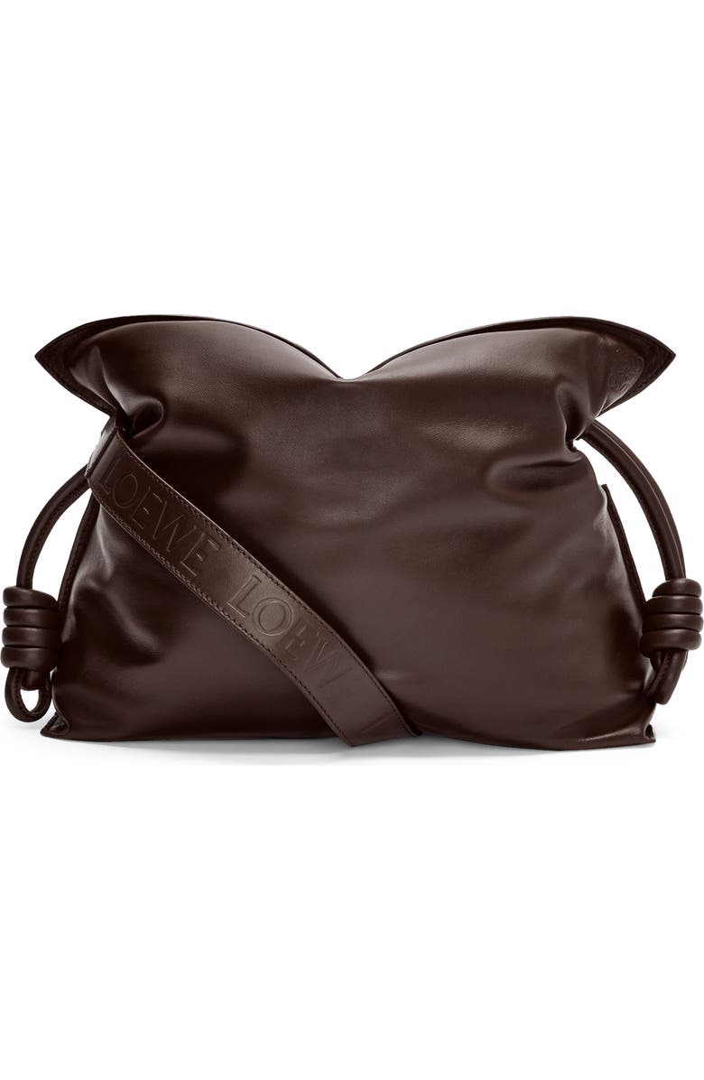 Loewe Flamenco Puffer Leather Clutch, Alternate, color,