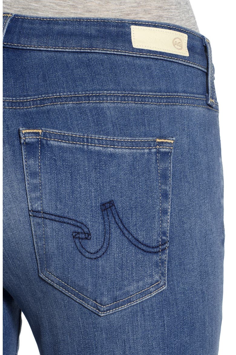 'Jodi' Crop Slim Flare Jeans, Alternate, color, 10 YEARS LIBERATION