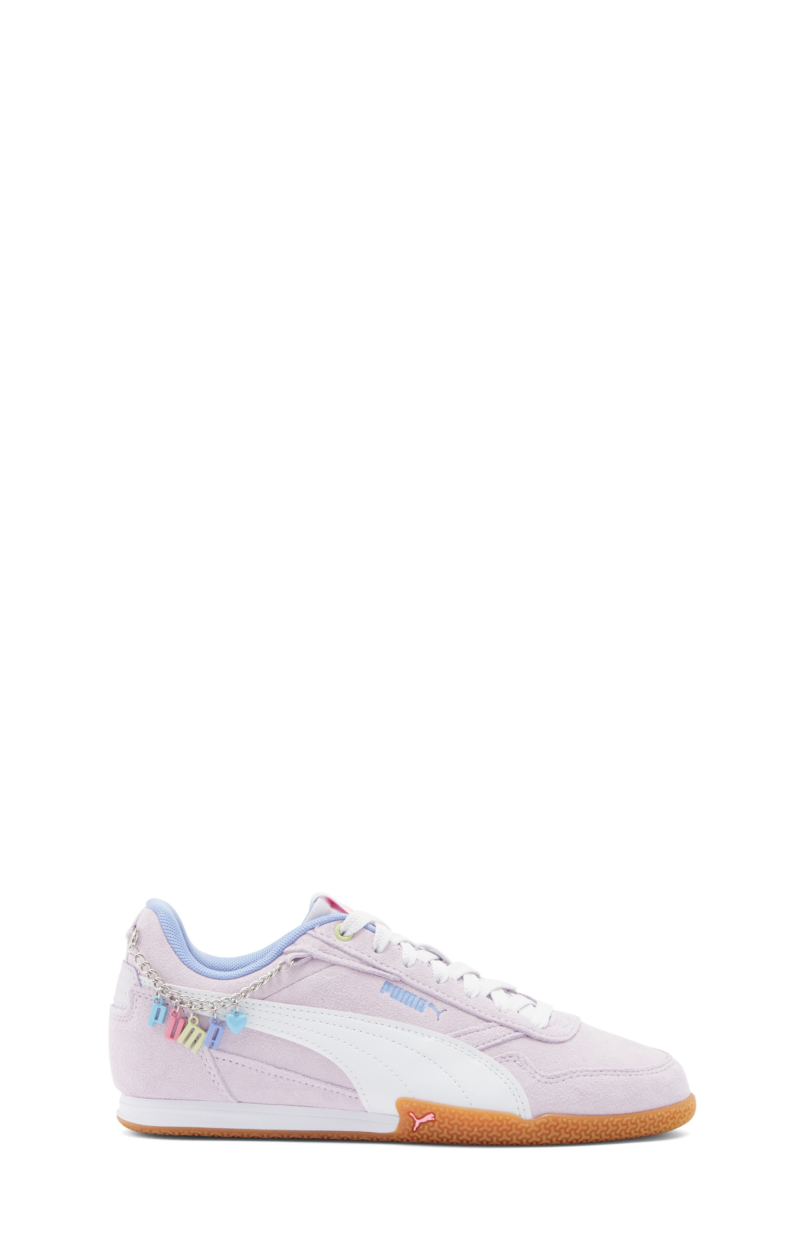 PUMA Kids' Bella Donna Playful Charms Sneaker, Alternate, color, Lilac Frost/ White/ Lavender