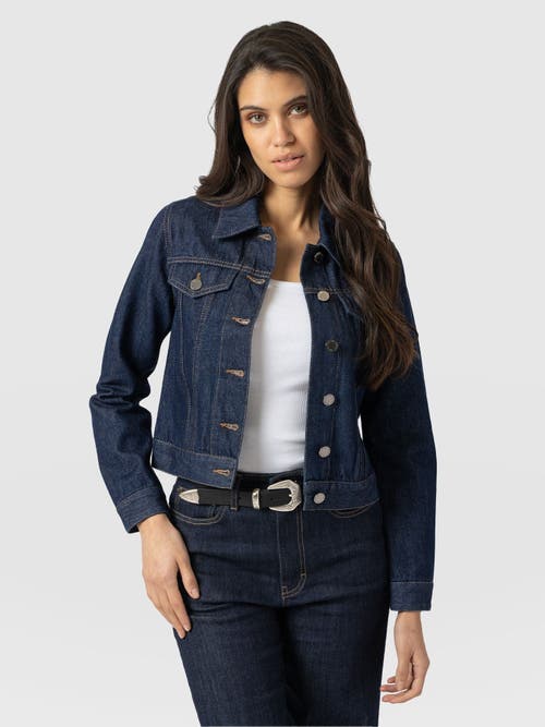 Shop Saint + Sofia Bowie Denim Jacket