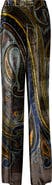 Etro Paisley Straight Leg Trousers