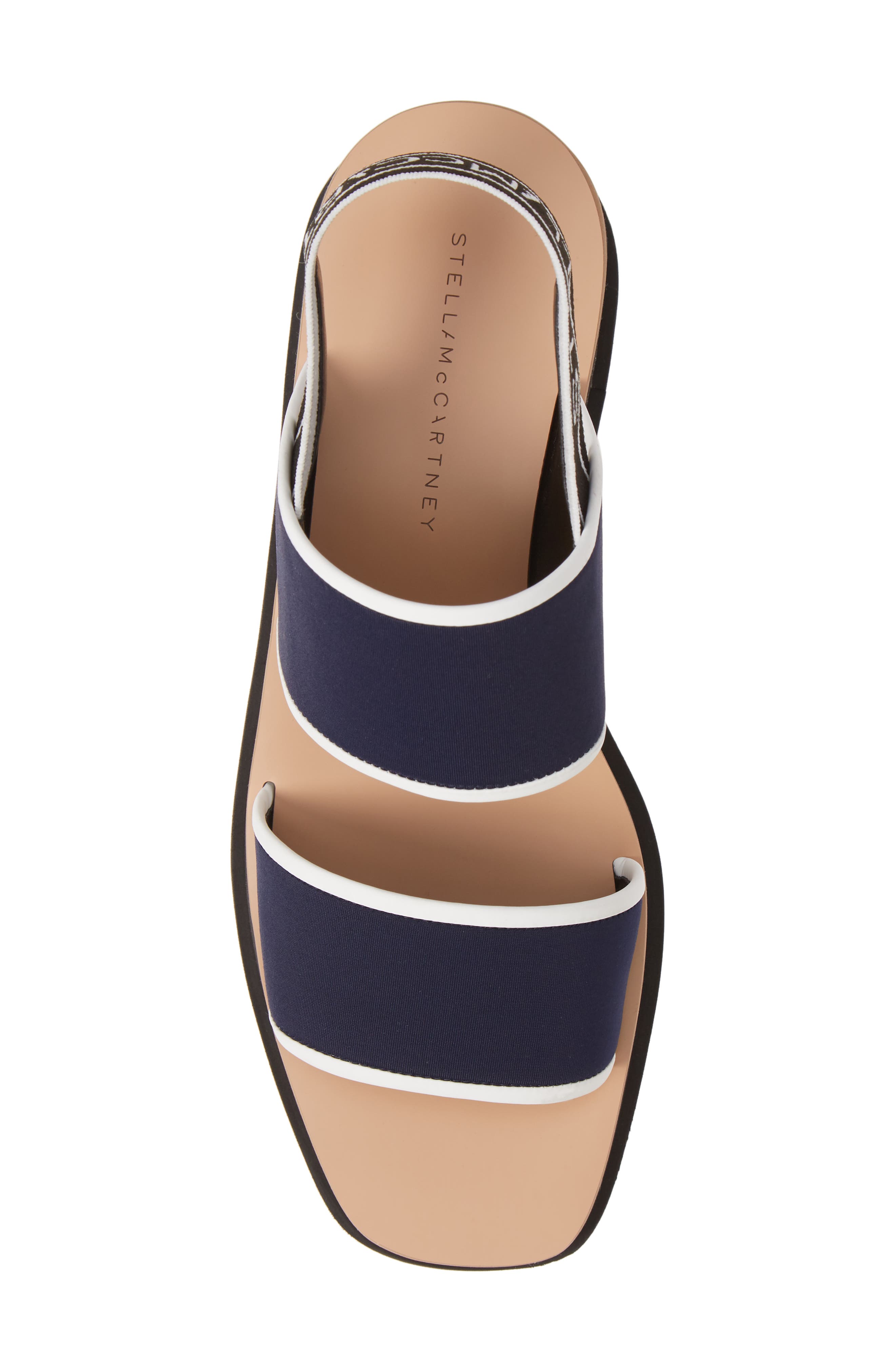 Stella McCartney Platform Wedge Sandal, Alternate, color, 