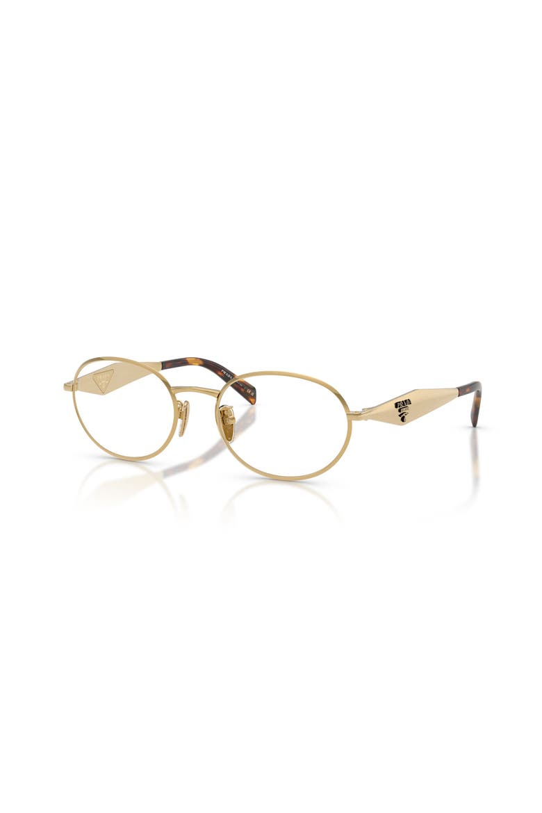 54mm Oval optical glasses, Main, color, Gold