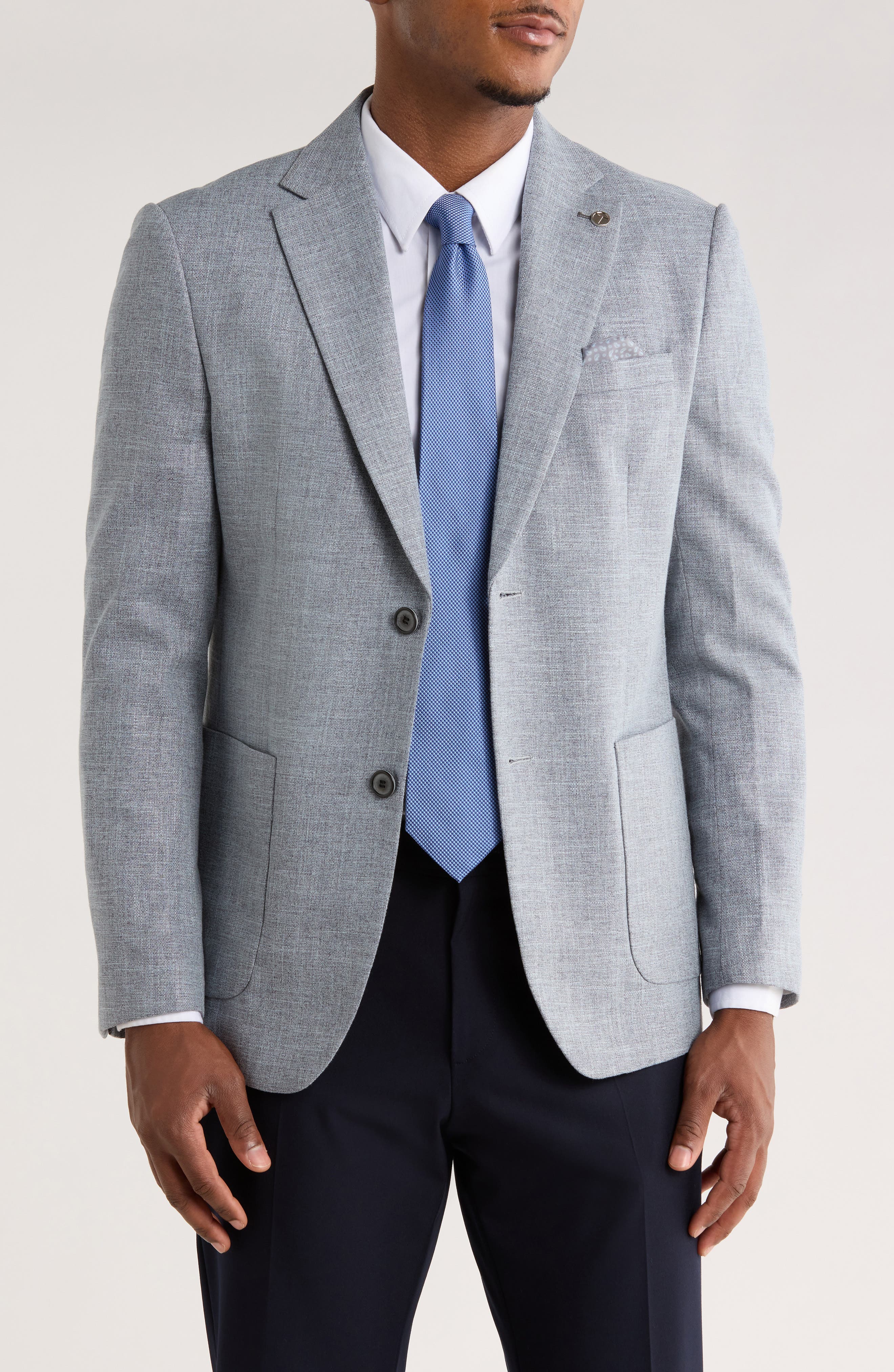 TOM BAINE Textured Two-Button Sport Coat