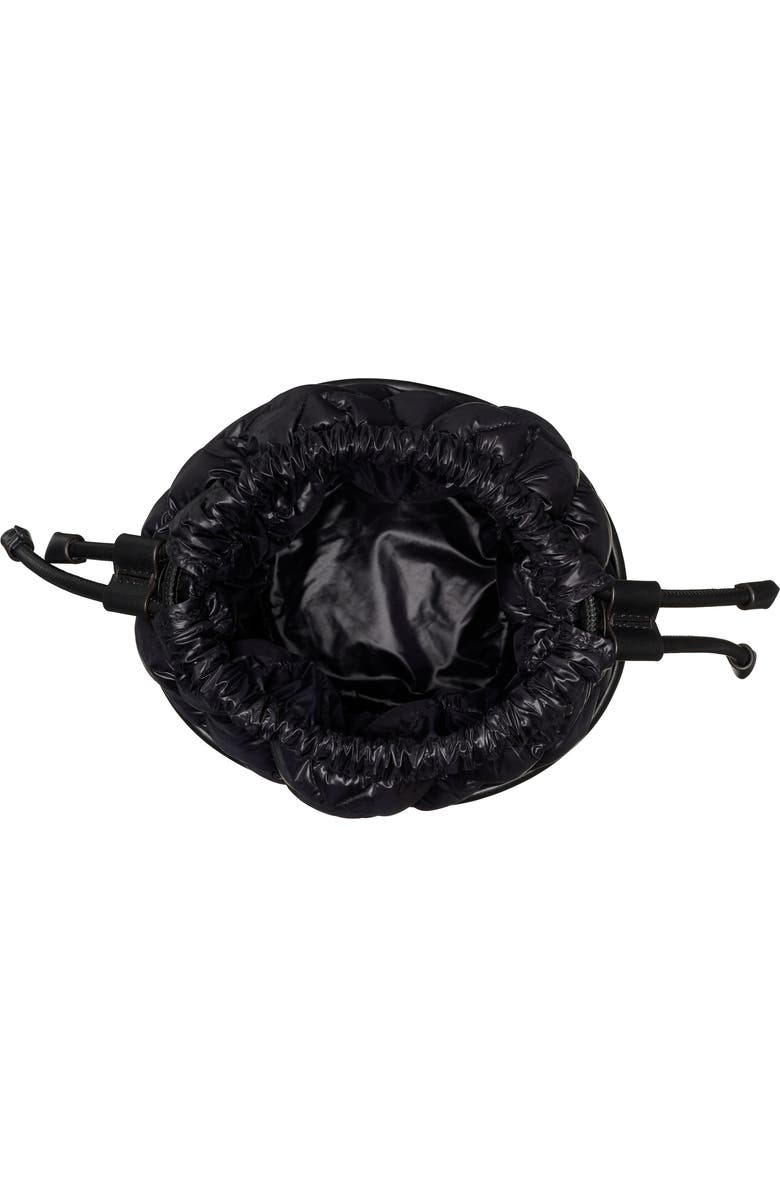 Moncler Seaux Seaux Leather Bucket Bag, Alternate, color,