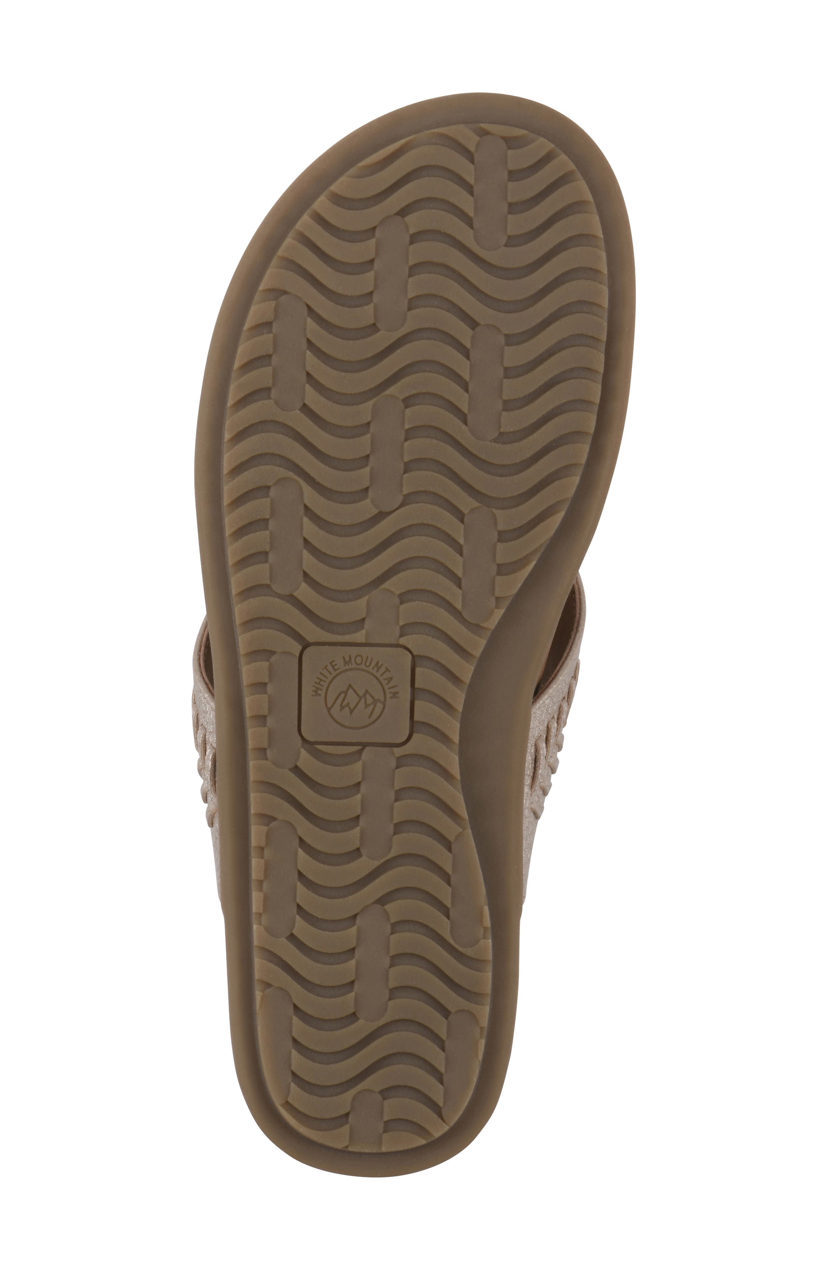 Aladdin Flip Flop, Alternate, color, GOLD/ SMOOTH
