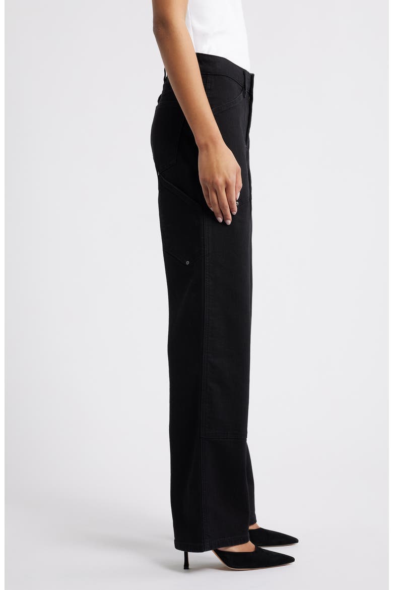 SAT '90s High Waist Relaxed Straight Leg Utility Jeans, Alternate, color, VENTURA