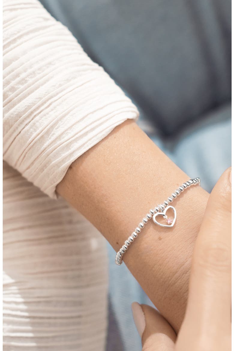 A Little 'True Friend' Bracelet, Alternate, color, Metallic Silver