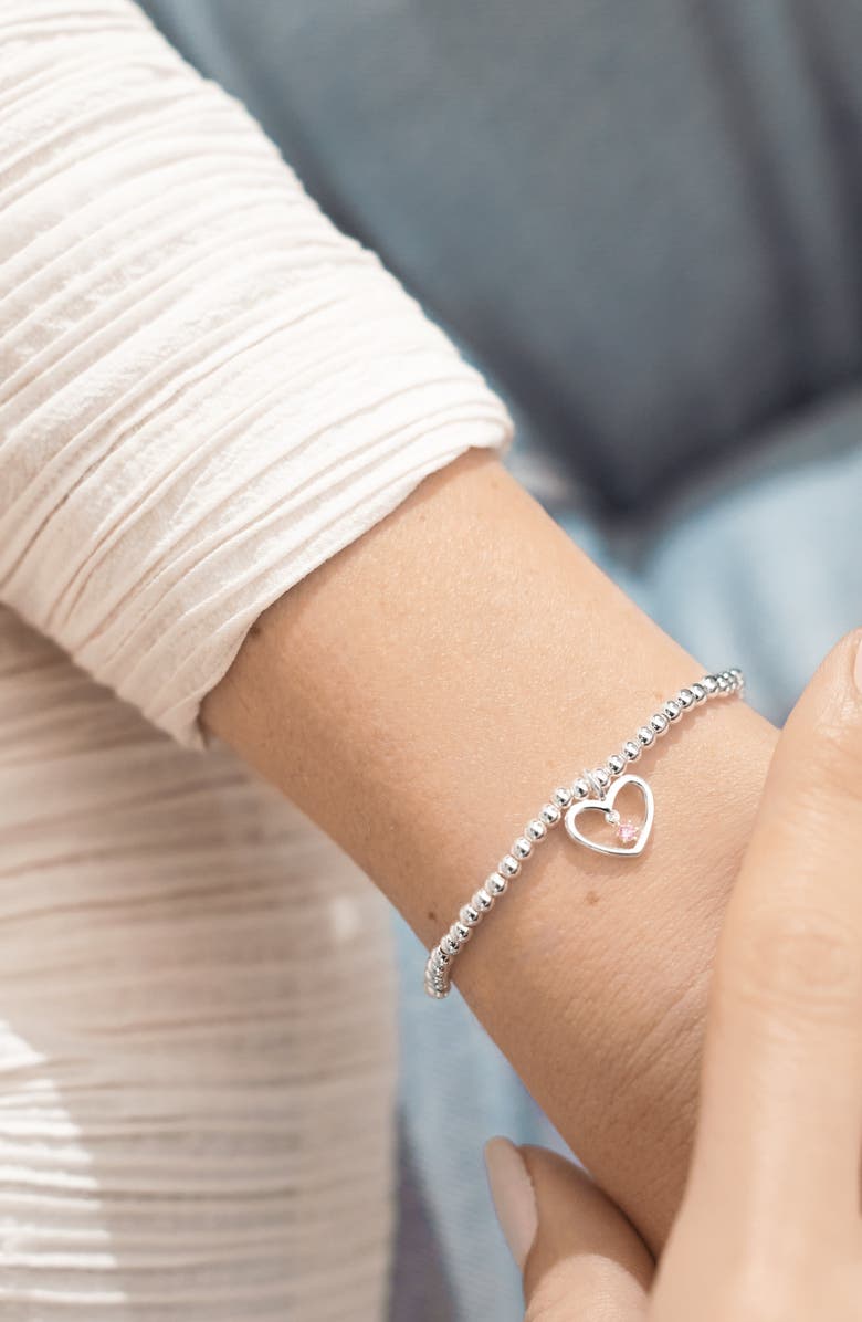 A Littles & Co A Little 'True Friend' Bracelet, Alternate, color, Metallic Silver