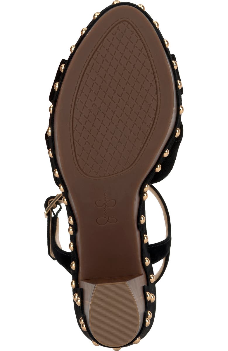Jessica Simpson Samintia Ankle Strap Platform Sandal, Alternate, color, Black