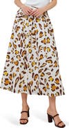 FREEMARKET Leopard Midi Skirt