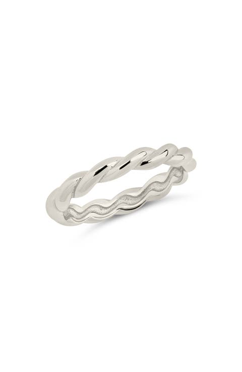 Nixie Twisted Band Ring
